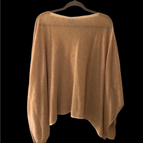 NWT -J McLaughlin one size cashmere shawl ponch wrap - Picture 10 of 10